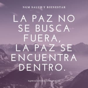 Blog NGM Salud y Bienestar. Nuria Gomar Mirallave. Paz.