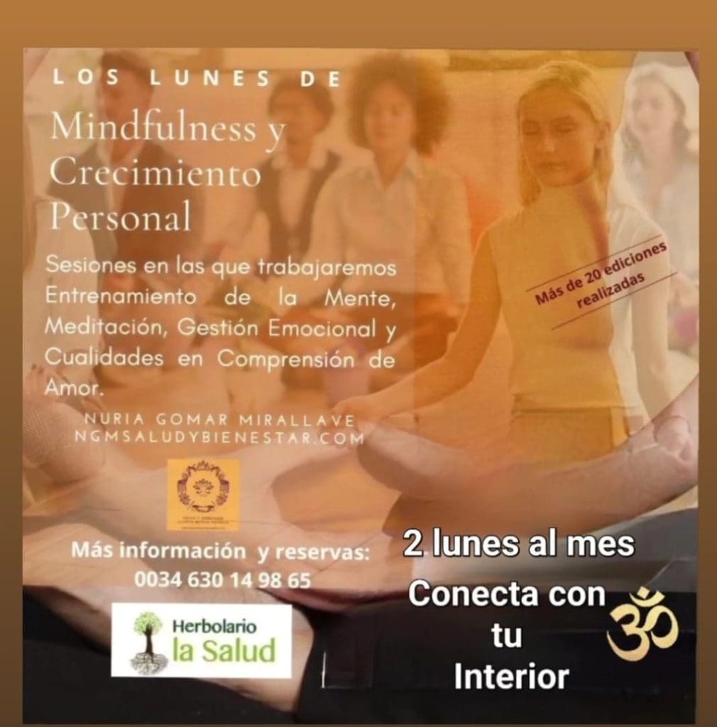 Lunes de Mindfulness y Crecimiento Personal. 